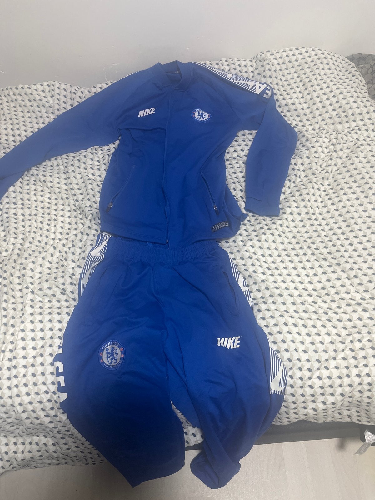 Nike Chelsea Trainingspak - Blauw (Maat M), Ophalen of Verzenden, Voetbal, Gedragen, Maat 48/50 (M)
