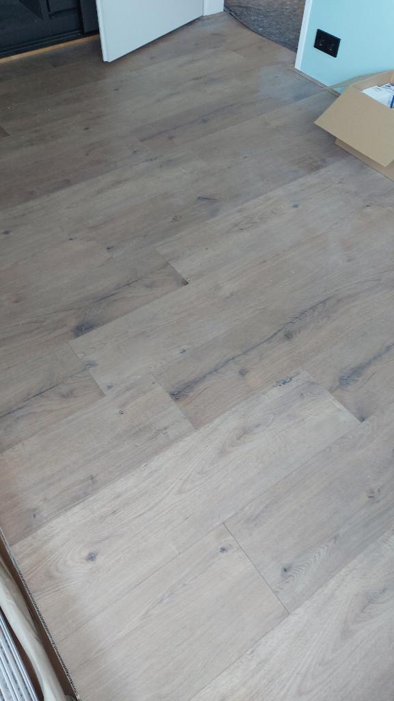 Laminaat eiken 10 m2, Ophalen, 50 tot 150 cm, Nieuw, 5 tot 10 m²