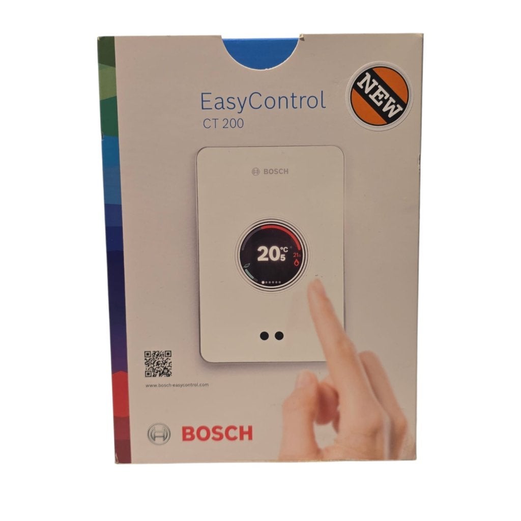 Bosch EasyControl CT 200 Slimme thermostaat Wit | Nieuw, Doe-het-zelf en Verbouw, Verwarming en Radiatoren, Bosch, Nieuw, Support@bosch.com