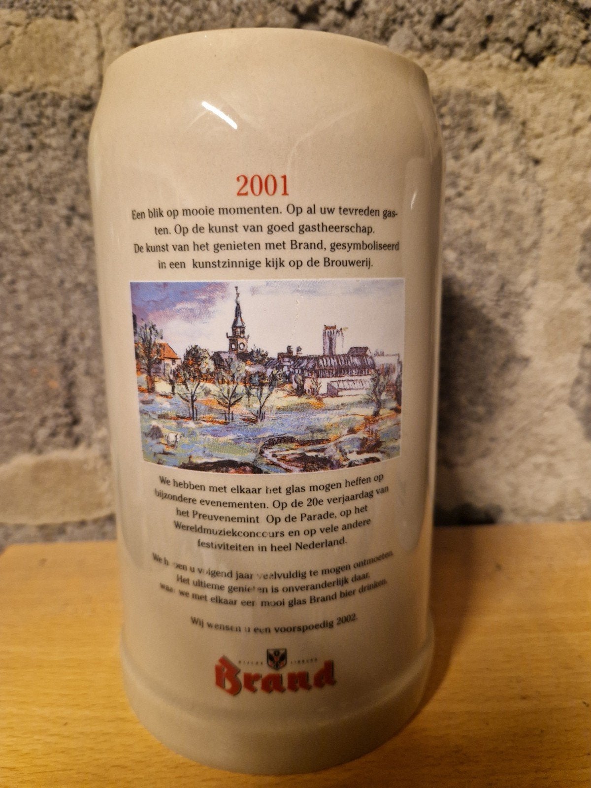 Brand Bierpul 2001 - Kunstzinnige Brouwerij Afbeelding, Ophalen