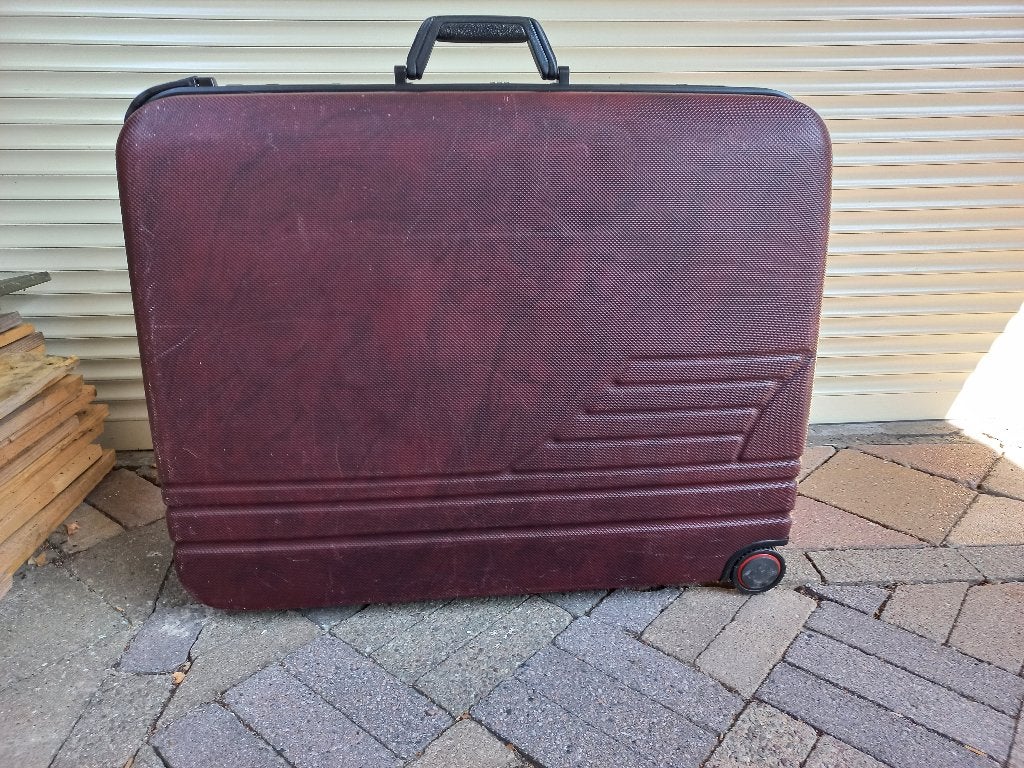 reiskoffer, Gebruikt, Hard kunststof, 70 cm of meer, 55 cm of meer
