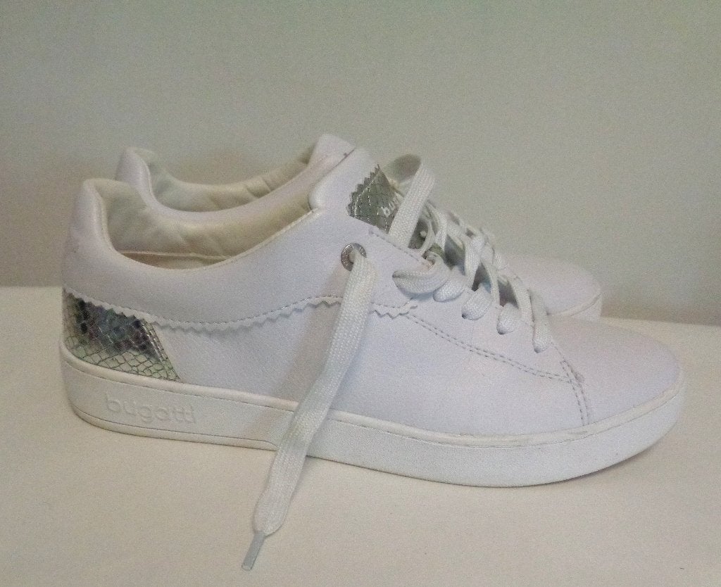 schoenen Bugatti, Verzenden, Wit, Bugatti, Sneakers of Gympen