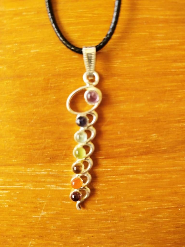 Ketting met chakra hanger, Ophalen of Verzenden, Nieuw