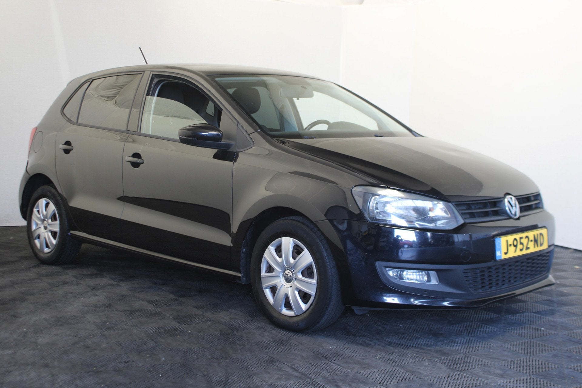 Volkswagen Polo 1.2 Easyline Zie tekst! (bj 2010), Euro 5, Gebruikt, Zwart, 60 pk