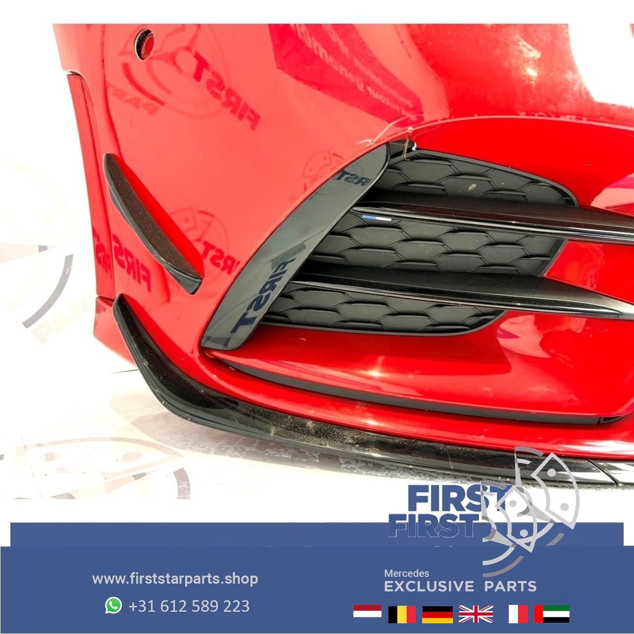 Bumper Mercedes A Klasse W177 V177 A35 AMG SEDAN JUPITER ROO, Gebruikt, -, Voor, Ophalen of Verzenden