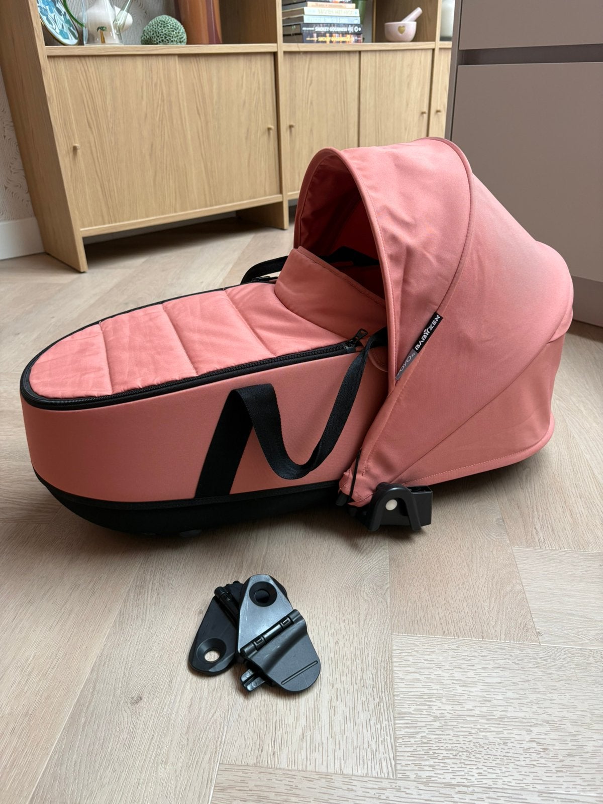 Reiswieg Yoyo Babyzen (roze/koraal) Newbornset, Ophalen of Verzenden, Zo goed als nieuw, Overige merken