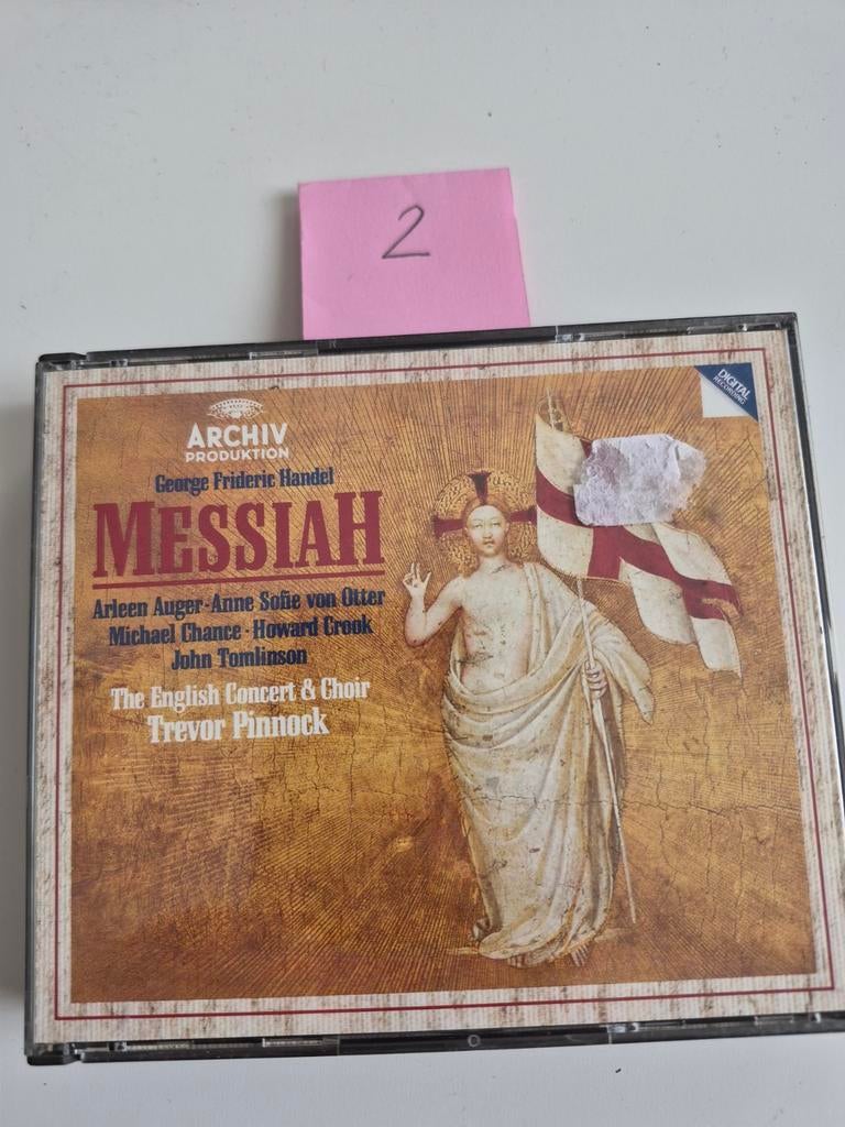 Händel: Messiah - The English Concert & Trevor Pinnock, Ophalen of Verzenden, Barok, Gebruikt, Vocaal