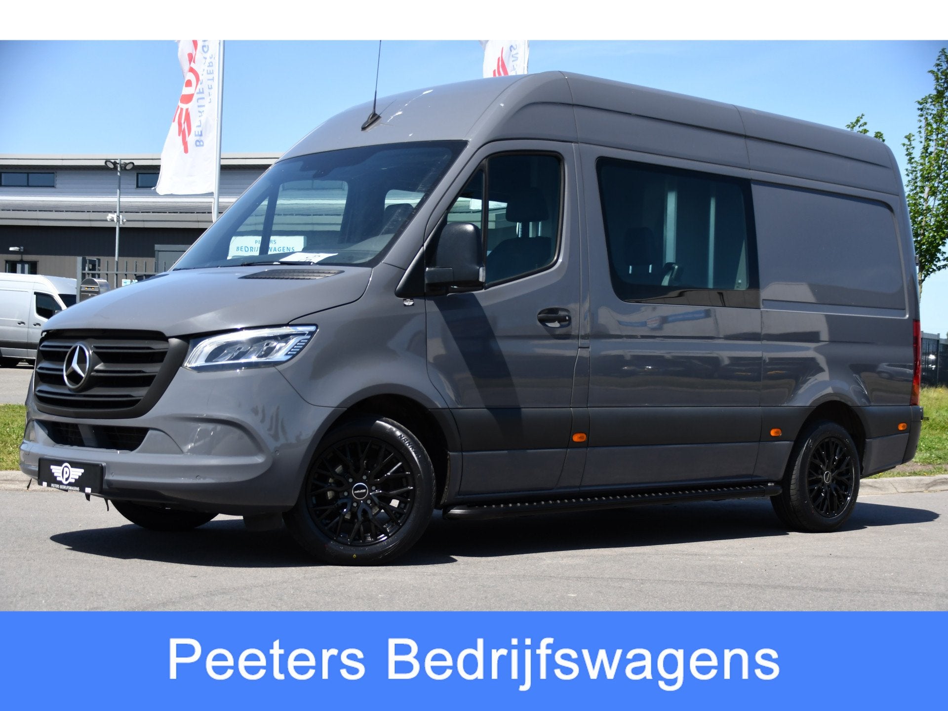 Mercedes-Benz Sprinter 317 1.9 CDI L2H2 DC PB Edition Camera, Auto's, Automaat, Start-stop-systeem, Euro 6, 4 cilinders
