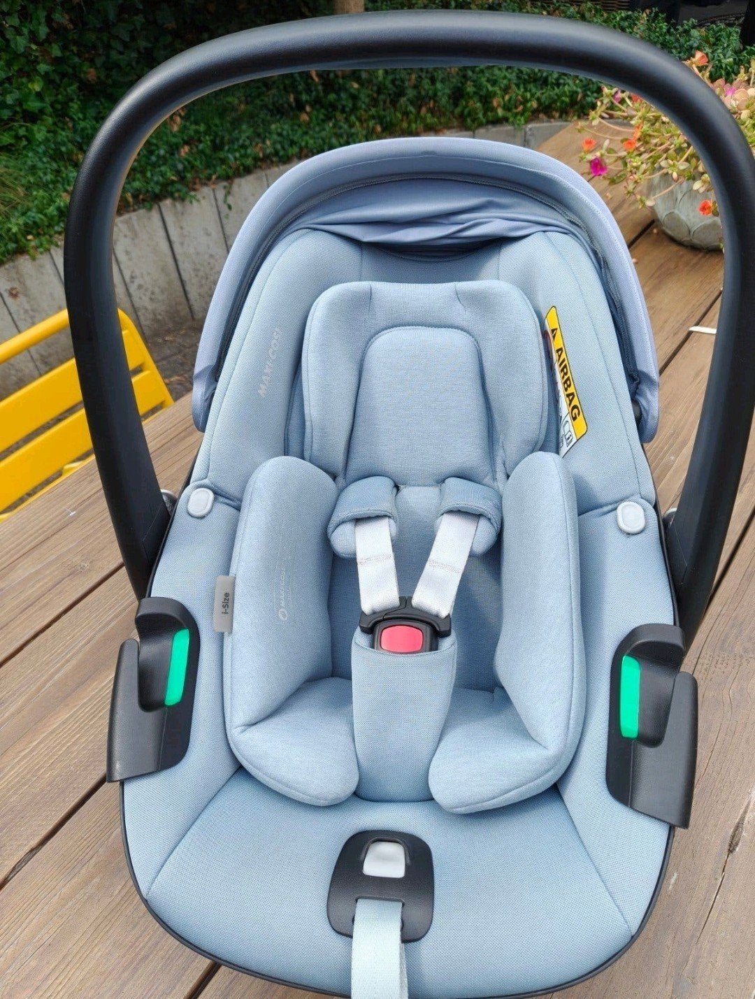 Maxi-Cosi Pebble 360 Essential Grey + extra's, Kinderen en Baby's, Ophalen, Autogordel, Zo goed als nieuw, 0 t/m 13 kg