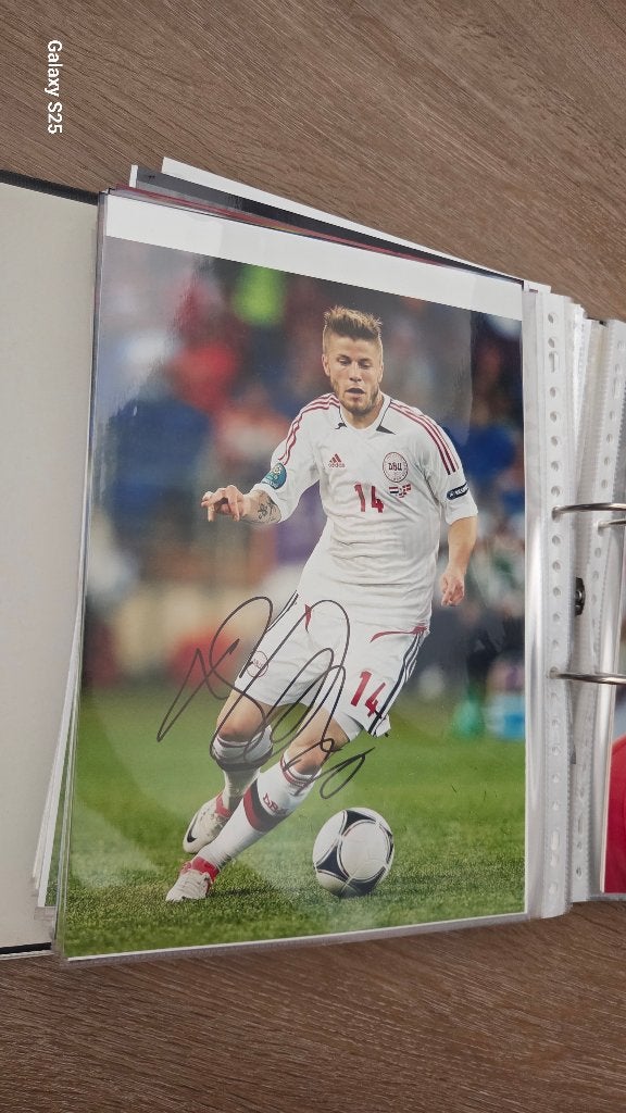 20x30cm foto originele handtekening Schone Ajax legend, Ophalen of Verzenden, Zo goed als nieuw, Ajax, Spelerskaart