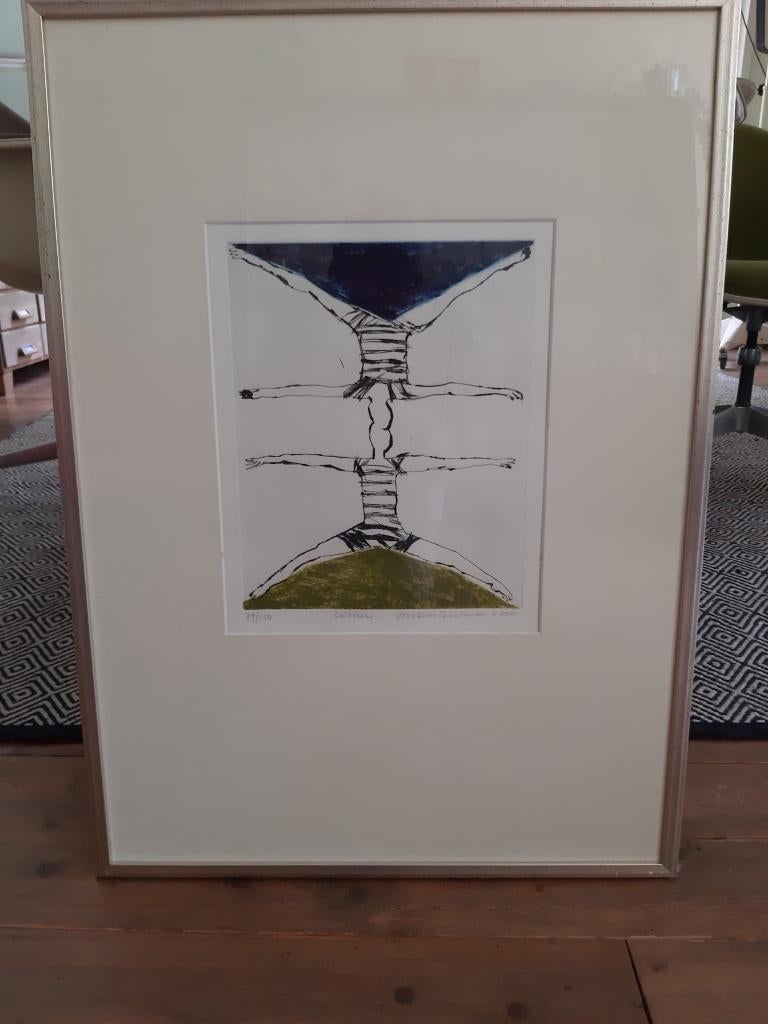 Mooie zeefdruk van Robert Terwindt, Antiek en Kunst, Kunst | Litho's en Zeefdrukken, Ophalen