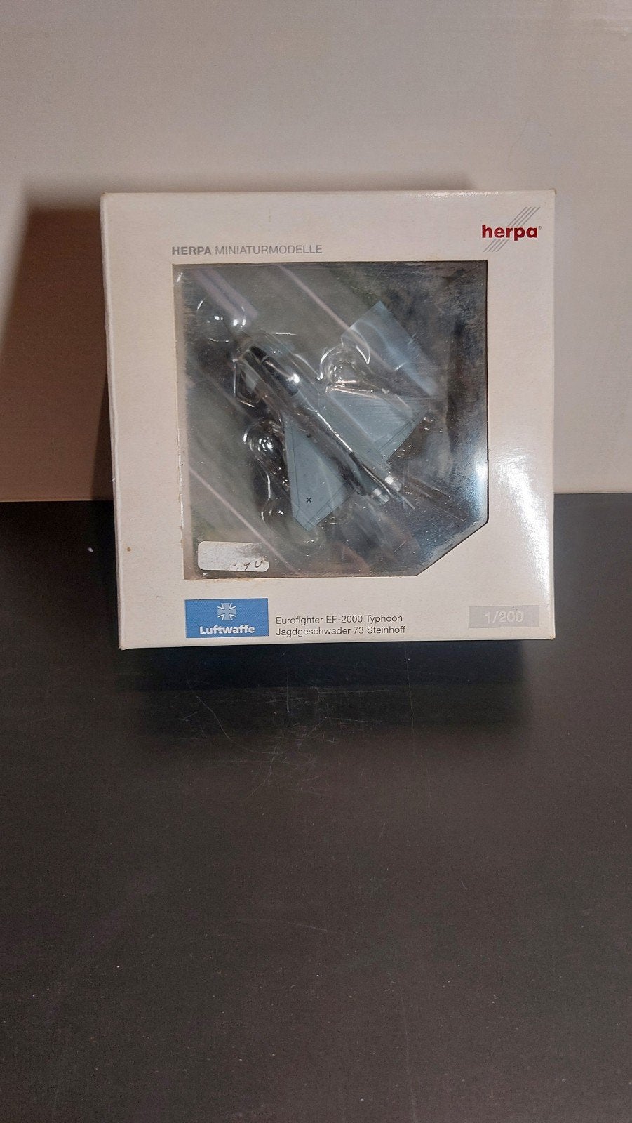 Herpa Eurofighter Typhoon(diecast), Ophalen of Verzenden, Nieuw, Schaalmodel
