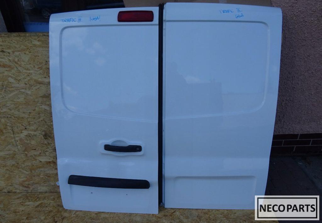 RENAULT TRAFIC 3 VIVARO B ACHTERDEUREN LEVERBAAR!!, Gebruikt, -, Renault, -