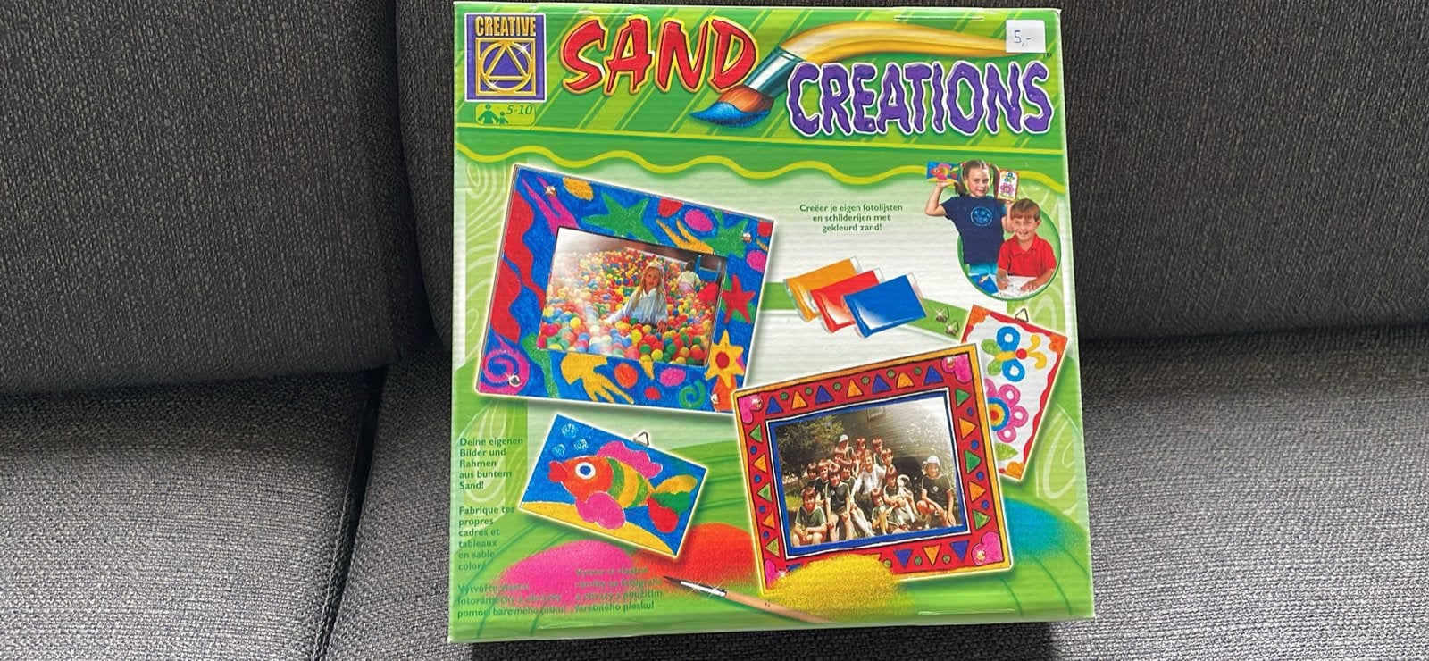 Creative Sand Creations: Maak je eigen zandfotolijstjes, Ophalen of Verzenden, Zo goed als nieuw, Knutselen