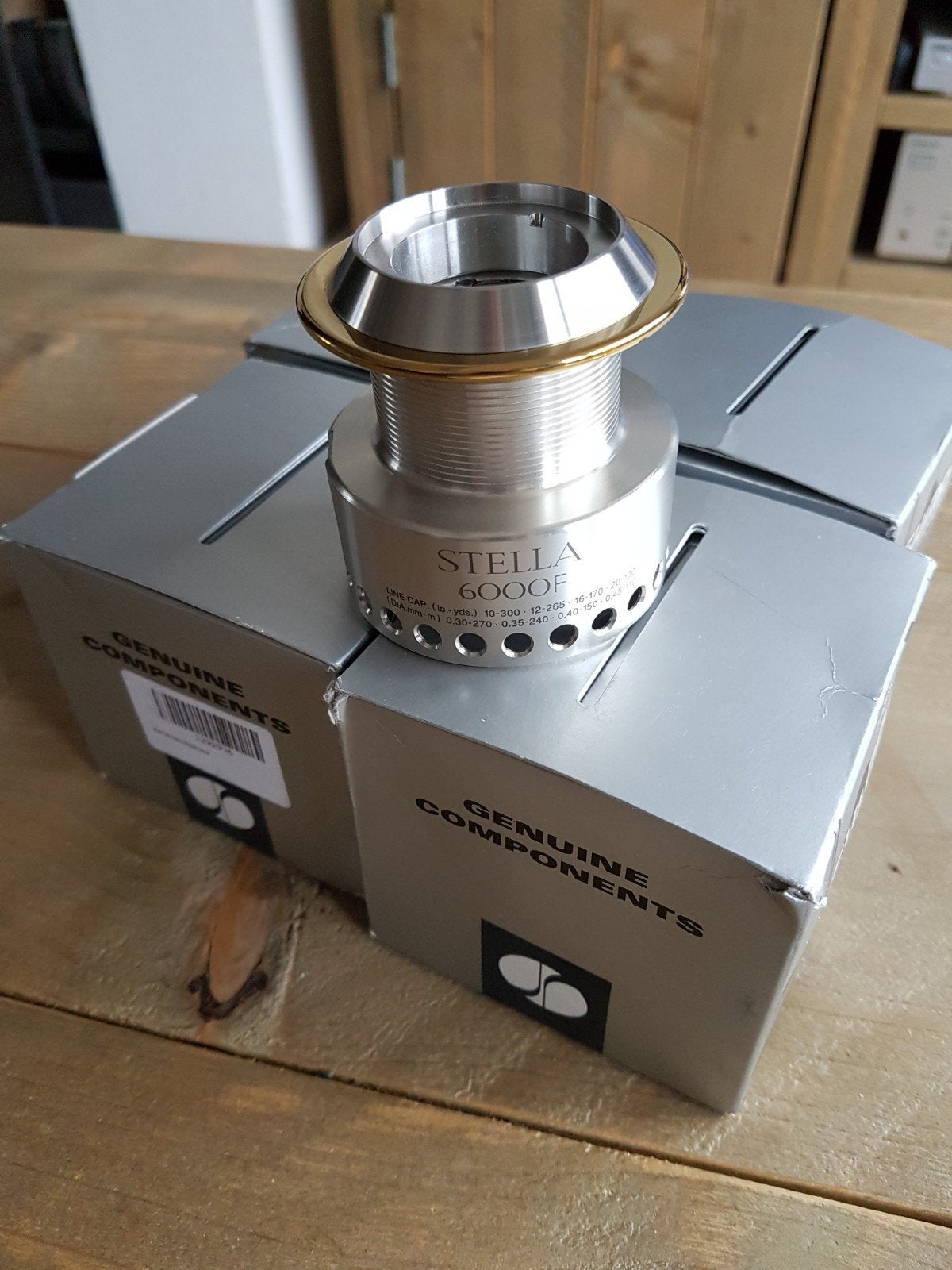 Shimano Stella 6000F 6000H 6000HG 6000 spoel nieuw, Ophalen of Verzenden, Nieuw, Molen