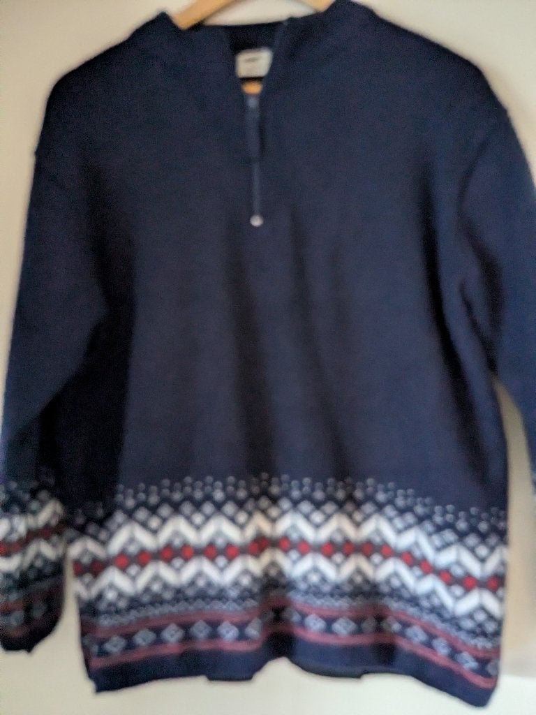 Schippers trui, Maat 52/54 (L), Blauw, Shamp, Ophalen of Verzenden