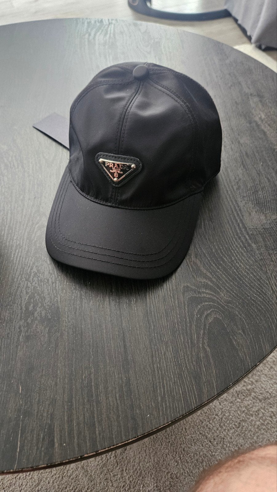 Prada Pet Zwart, Nieuw, Pet, Prada, One size fits all