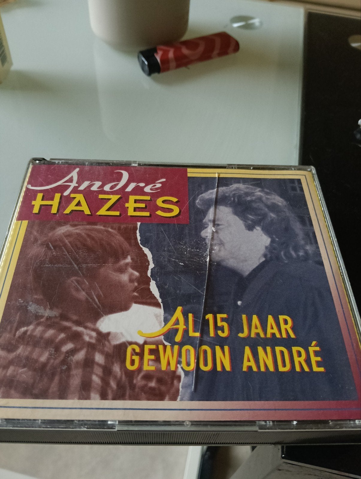 Dubbel CD André Hazes - Al 15 Jaar Gewoon André, Gebruikt, Ophalen of Verzenden, Levenslied of Smartlap, Verzamelalbum