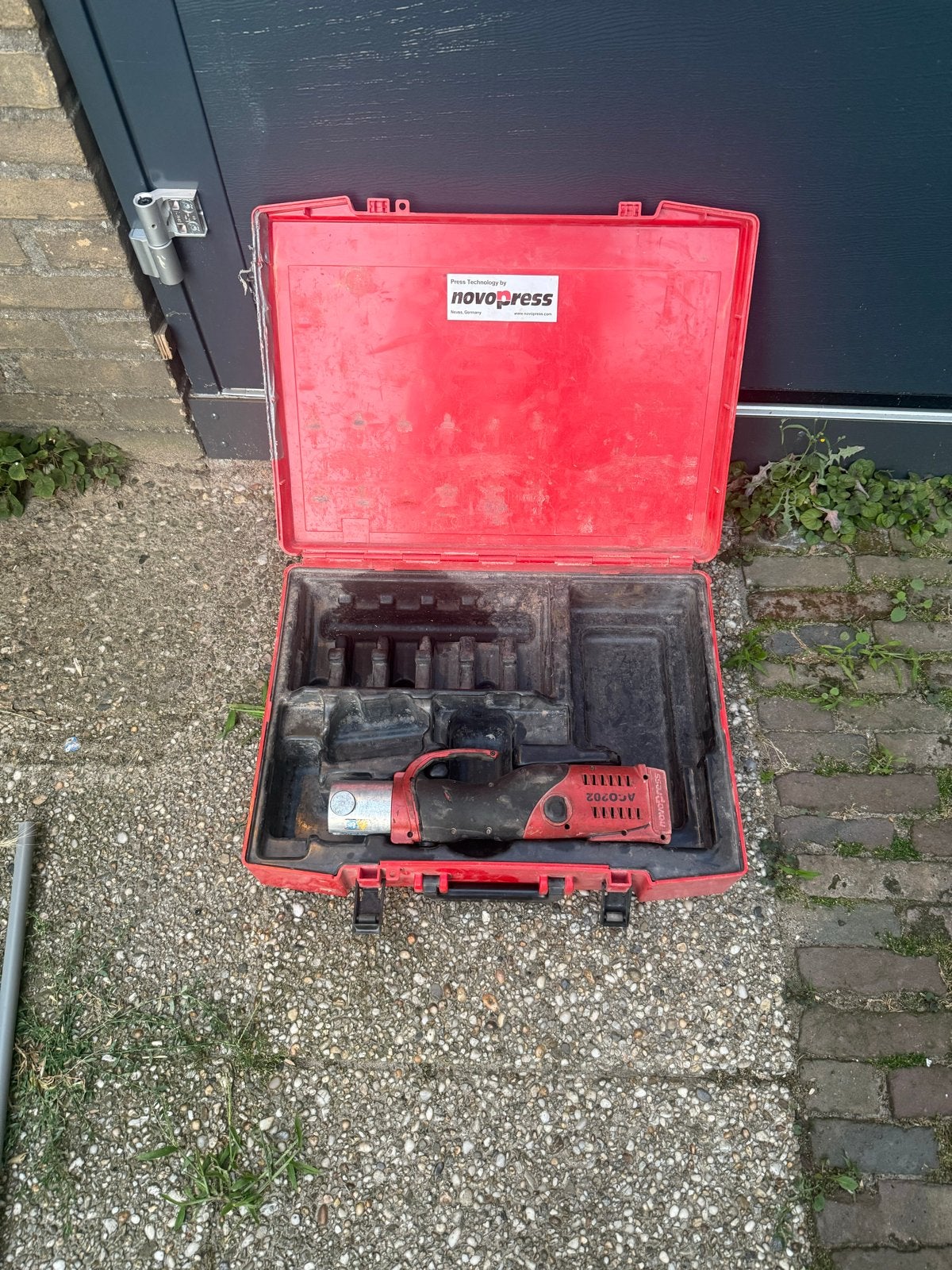 Novopress ACO202 perstang - Milwaukee M18 compatibel, Ophalen, Gebruikt