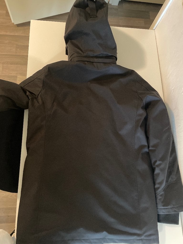 AIRFORCE SLIMFIT PARKA Jongens 12Y, Airforce, Ophalen, Zo goed als nieuw, Zwart