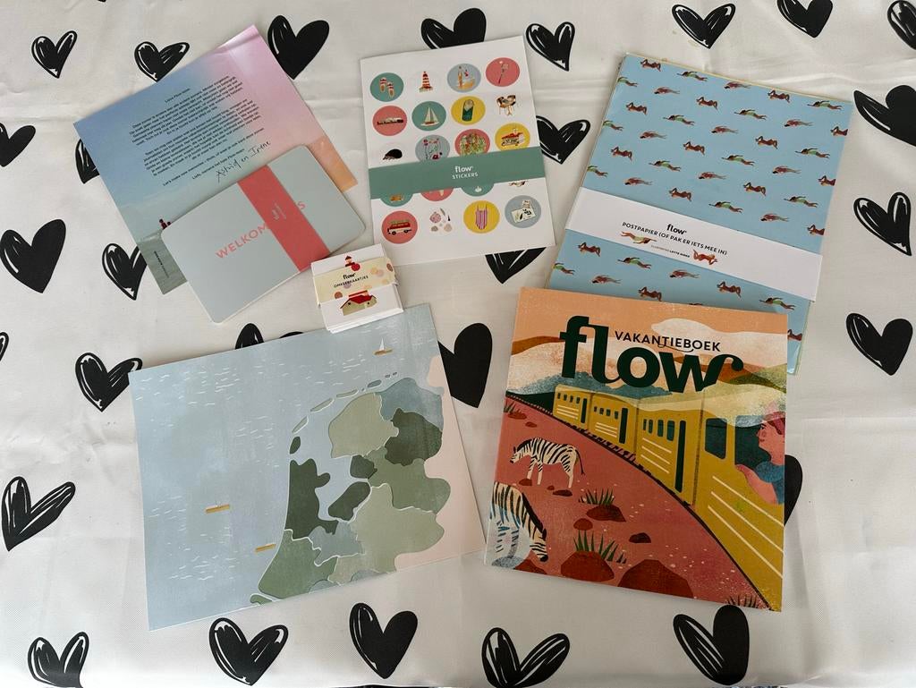 Flow Vakantiebox - Nieuw, Ophalen of Verzenden, Nieuw, Damesbladen