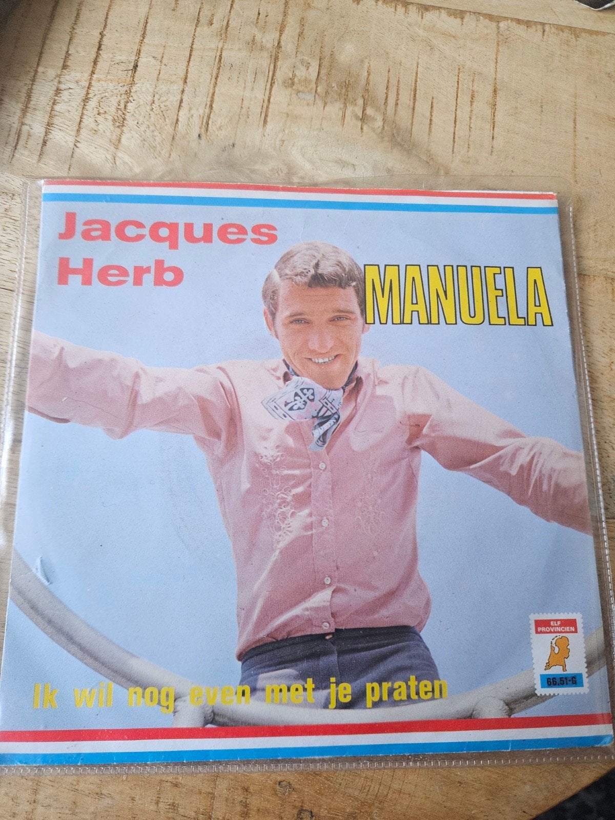 Jacques Herb - Manuela / Ik wil nog, even met je praten, Cd's en Dvd's, Gebruikt, 7 inch, EP, Nederlandstalig
