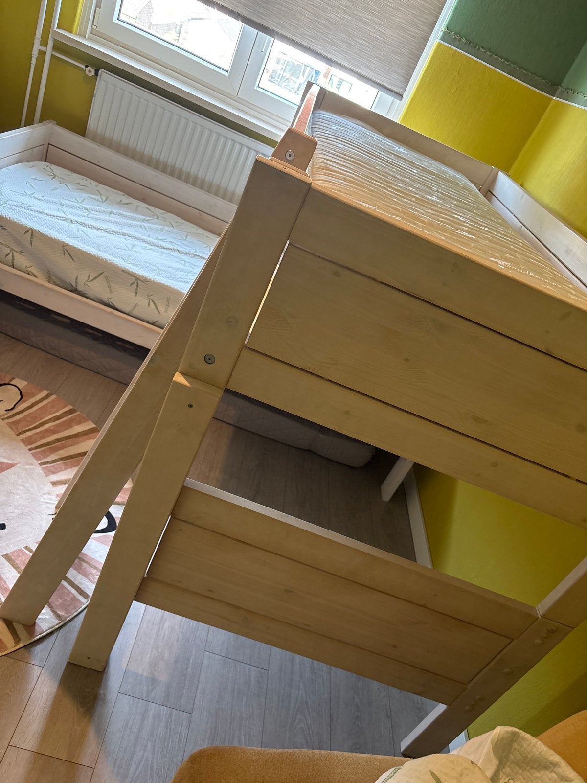 Lifetime Stapelbed/Hoogslaper, Huis en Inrichting, Ophalen, 90 cm, Eenpersoons, Zo goed als nieuw
