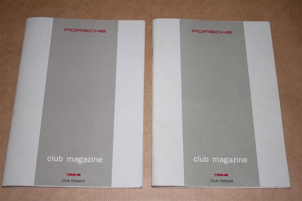 2x Porsche Club Magazine, Ophalen of Verzenden, Zo goed als nieuw, Porsche