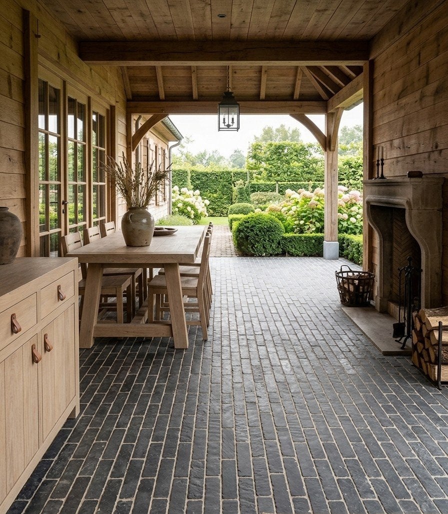 RAW CHATEAU WAALTJES BRICKS VLOER TEGELS 5X20CM!, Ophalen of Verzenden, Nieuw, 75 m² of meer, Overige typen