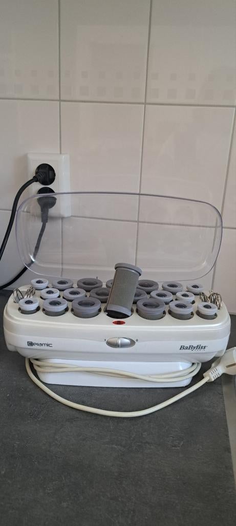 BaByliss Ceramic Hot Rollers - Krulset, Ophalen of Verzenden, Gebruikt, Krultang of Stijltang