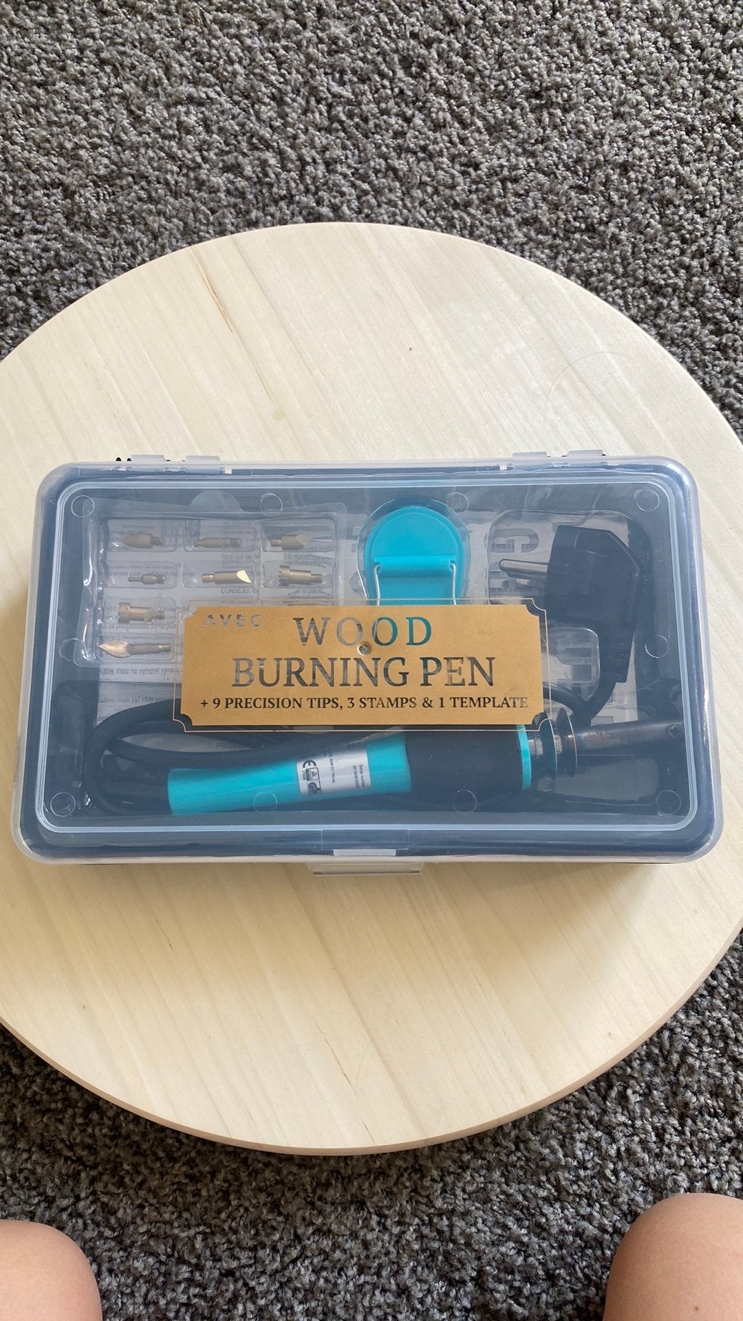 Wood burning pen action, Gebruikt, Overige thema's, Ophalen of Verzenden, Blauw