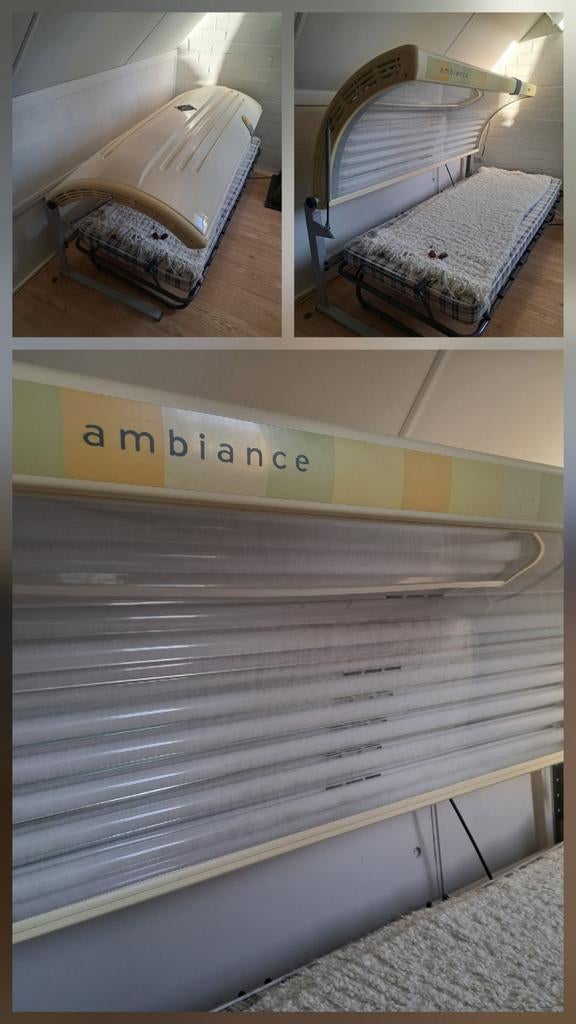 Zonnebank Ambiance met hemel, Ophalen, Gebruikt, Zonnebank dubbelzijdig, 15 lampen of meer