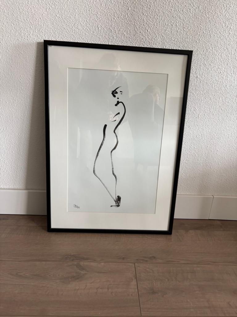 Mooi schilderij, Ophalen