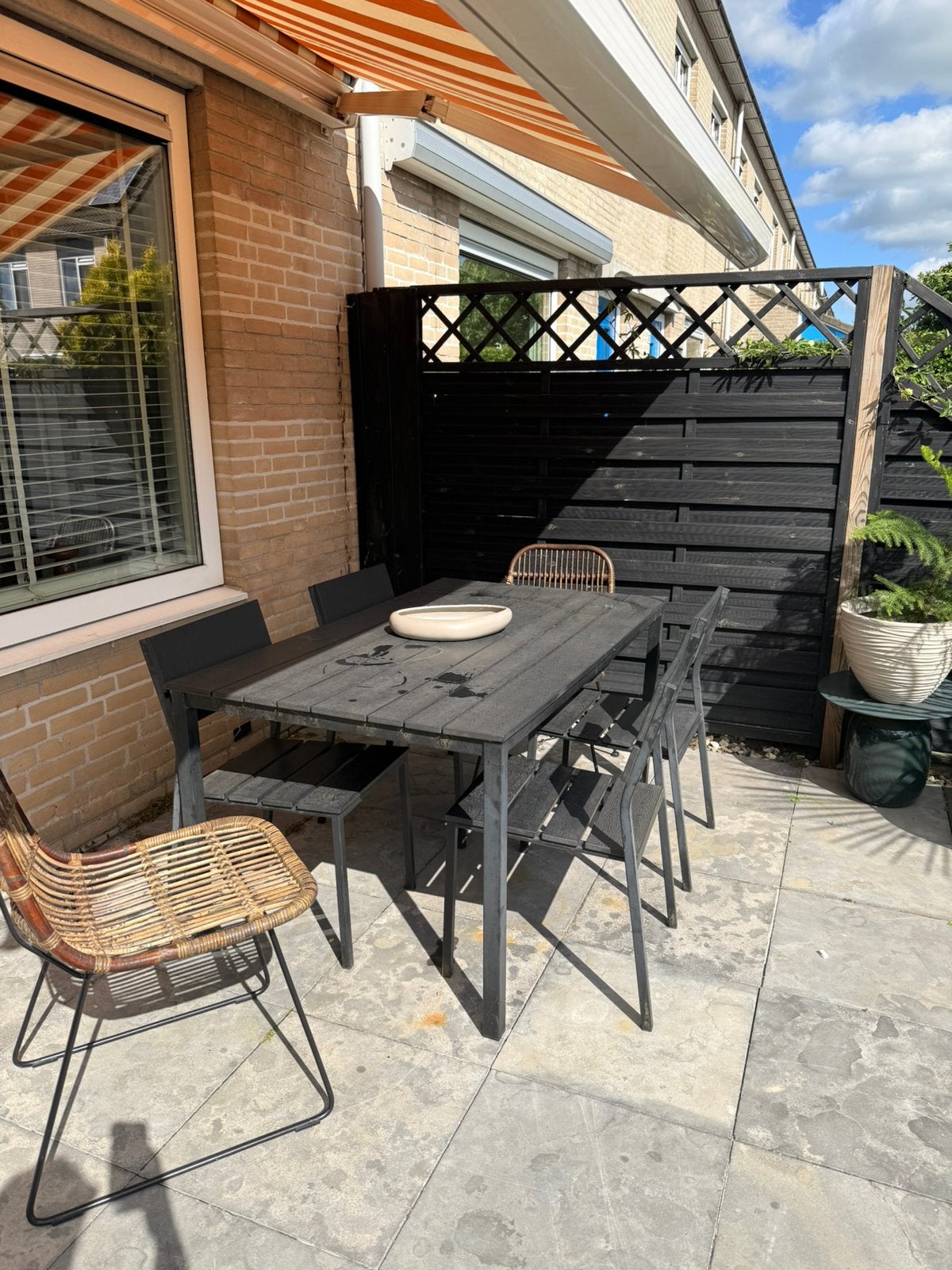 Mooie tuinset, Tuin en Terras, Ophalen, Gebruikt, Kunststof