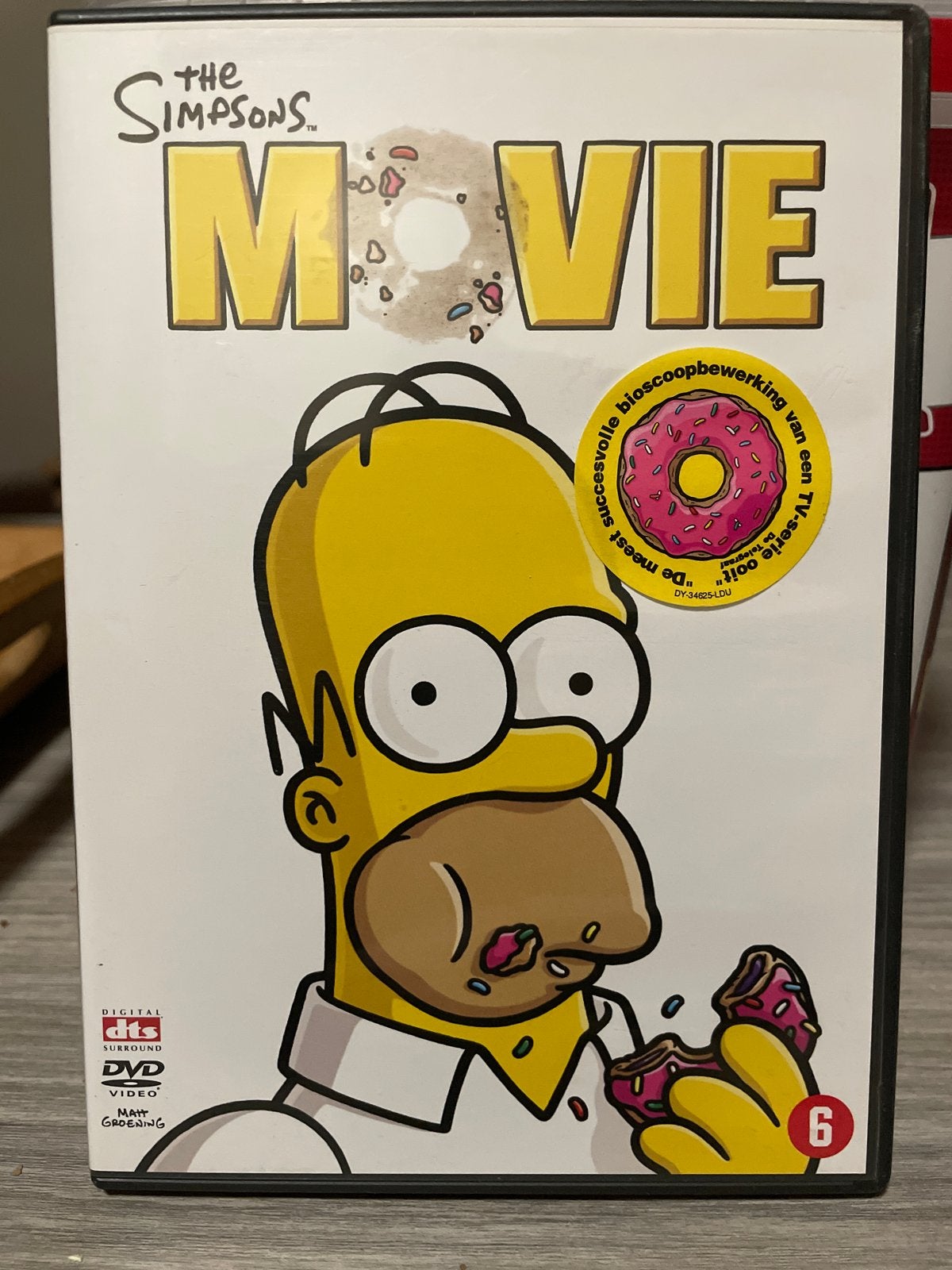 The Simpsons Movie DVD - De Film van de Simpsons, Cd's en Dvd's, Engels, Nederlands, Ophalen of Verzenden, Zo goed als nieuw