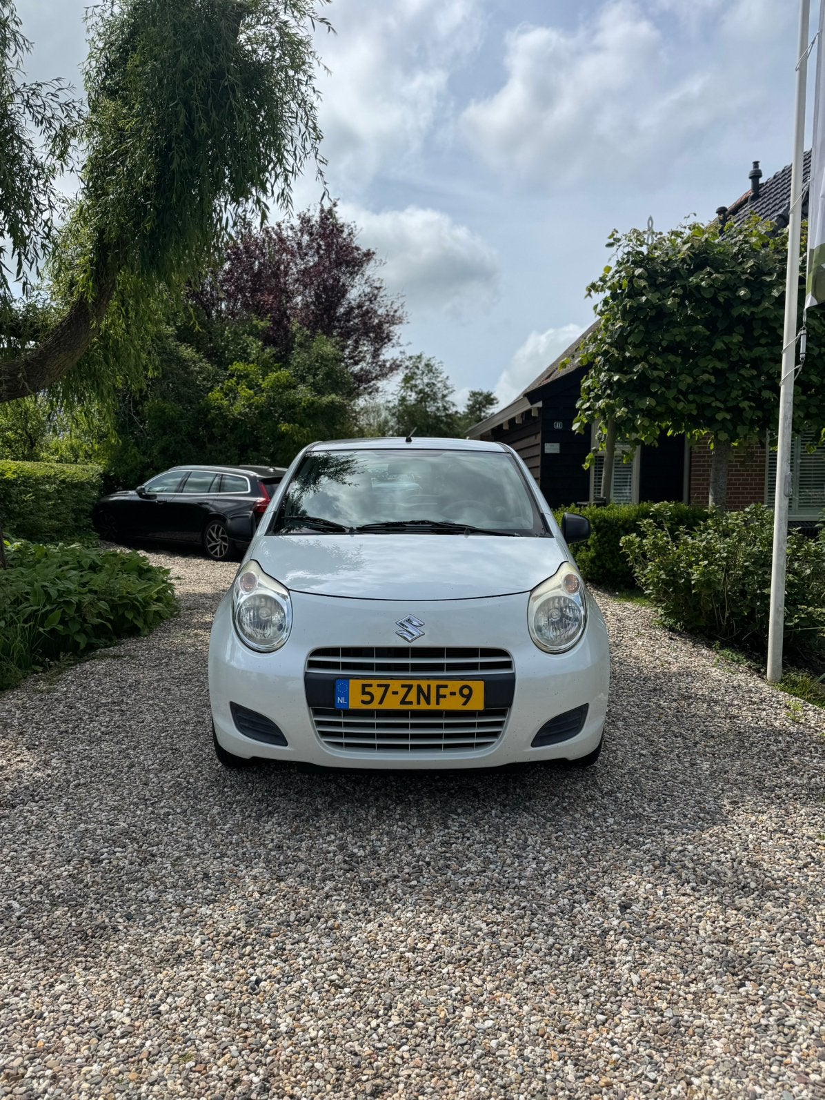 Suzuki Alto 1.0 2013 Wit - Airco, Auto's, Suzuki, Voorwielaandrijving, Stof, 4 stoelen, Origineel Nederlands