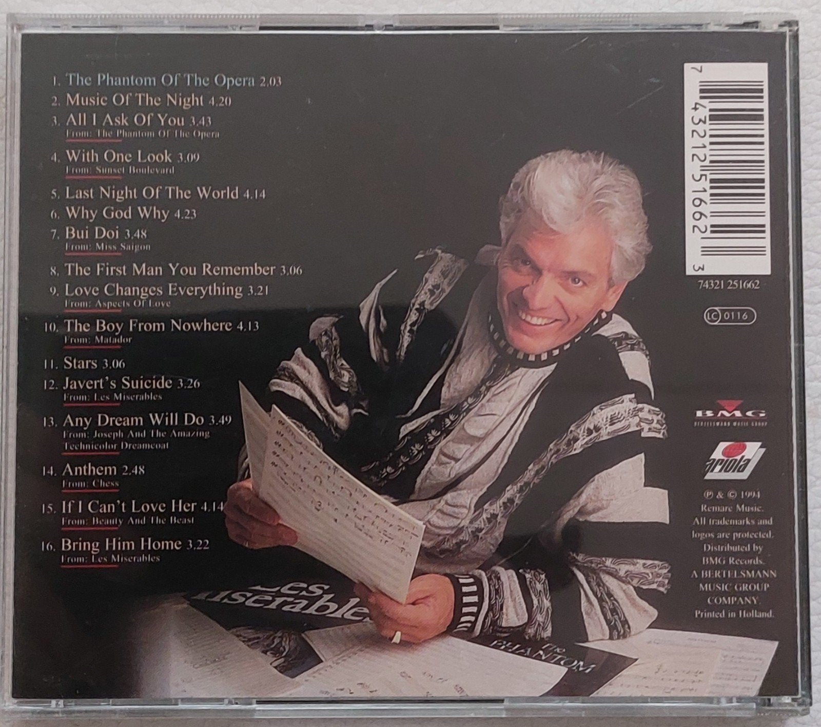 Ben Cramer - Musical Emotions CD (Soundtrack), Musical, Ophalen of Verzenden, Zo goed als nieuw, Soundtrack