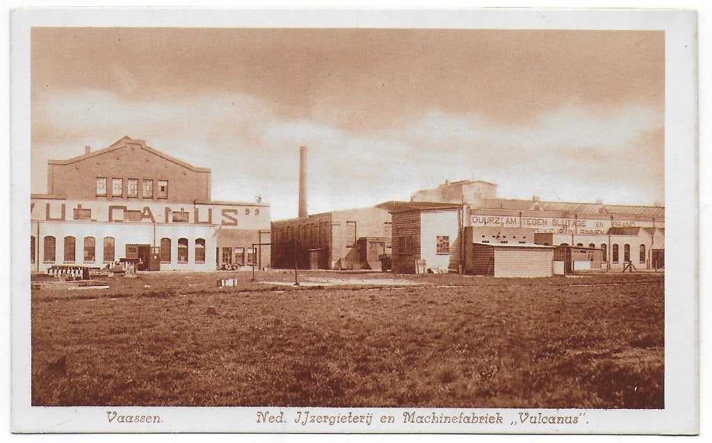 Vaassen Vulcanus Machinefabriek Ansichtkaart ( B7032), Verzamelen, Verzenden, 1940 tot 1960, Ongelopen