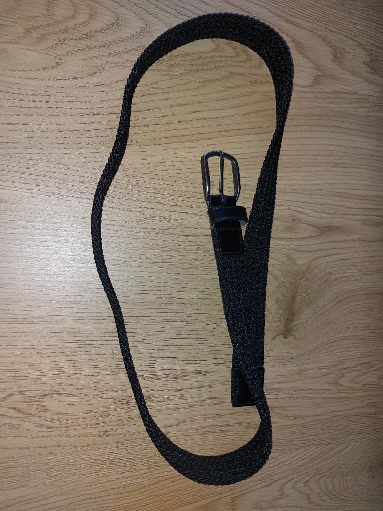 elastische riem grote maat 110cm, Kleding | Heren, Hema, Zwart, Zo goed als nieuw, Riem of Ceintuur