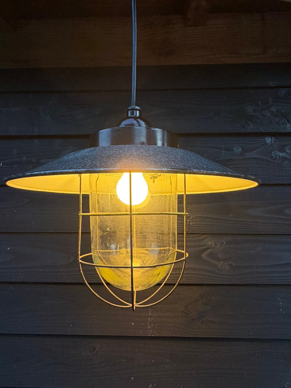 Industrielle hanglamp kooilamp stallamp overkapping lamp, Ophalen
