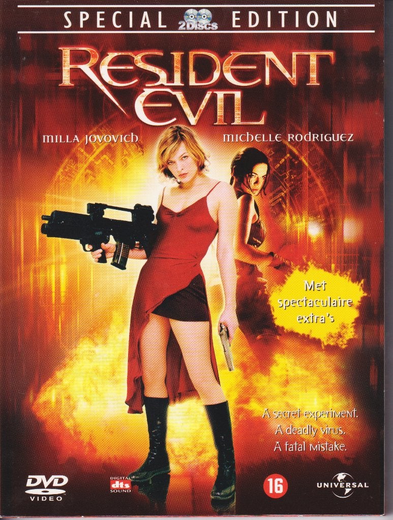 Resident Evil - 2-disc Special Edition, Vanaf 16 jaar, Ophalen of Verzenden, Zo goed als nieuw