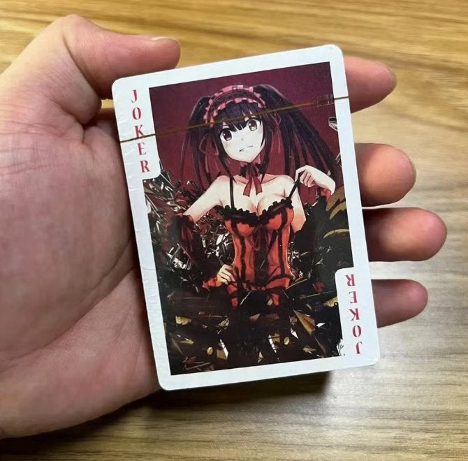 Date a Live speelkaarten / poker set (54 kaarten), Ophalen of Verzenden, Nieuw, Speelkaart(en)