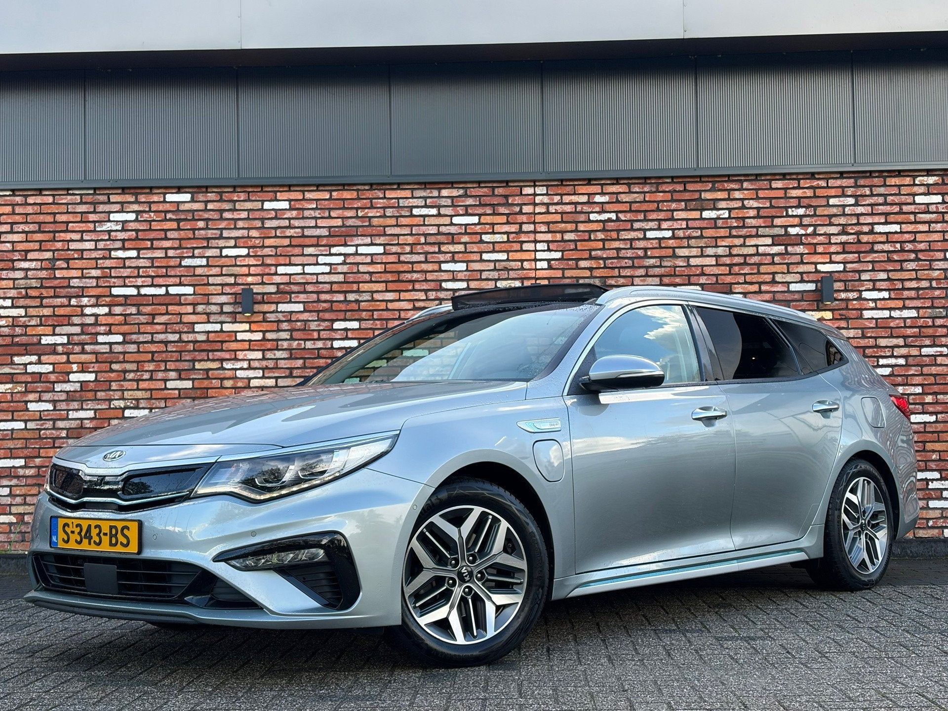 Kia Optima Sportswagon 2.0 GDI PHEV ExecutiveLine Pano Adap., Auto's, Dealer onderhouden, 912 km, Gebruikt, Adaptive Cruise Control