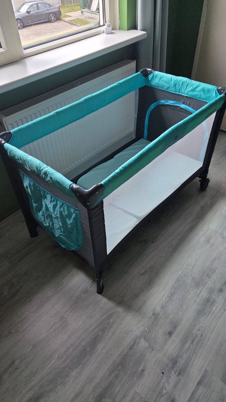 campingbed, Kinderen en Baby's, Kinderkamer | Bedden, Ophalen, Gebruikt