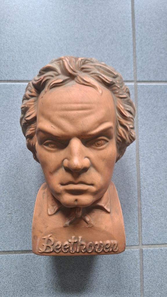 Beethoven buste 26 cm. hoog, Verzamelen, Ophalen