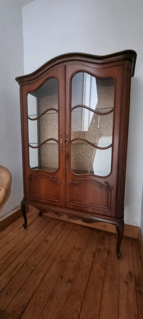 Vitrinekast antiek Engelse stijl, Ophalen