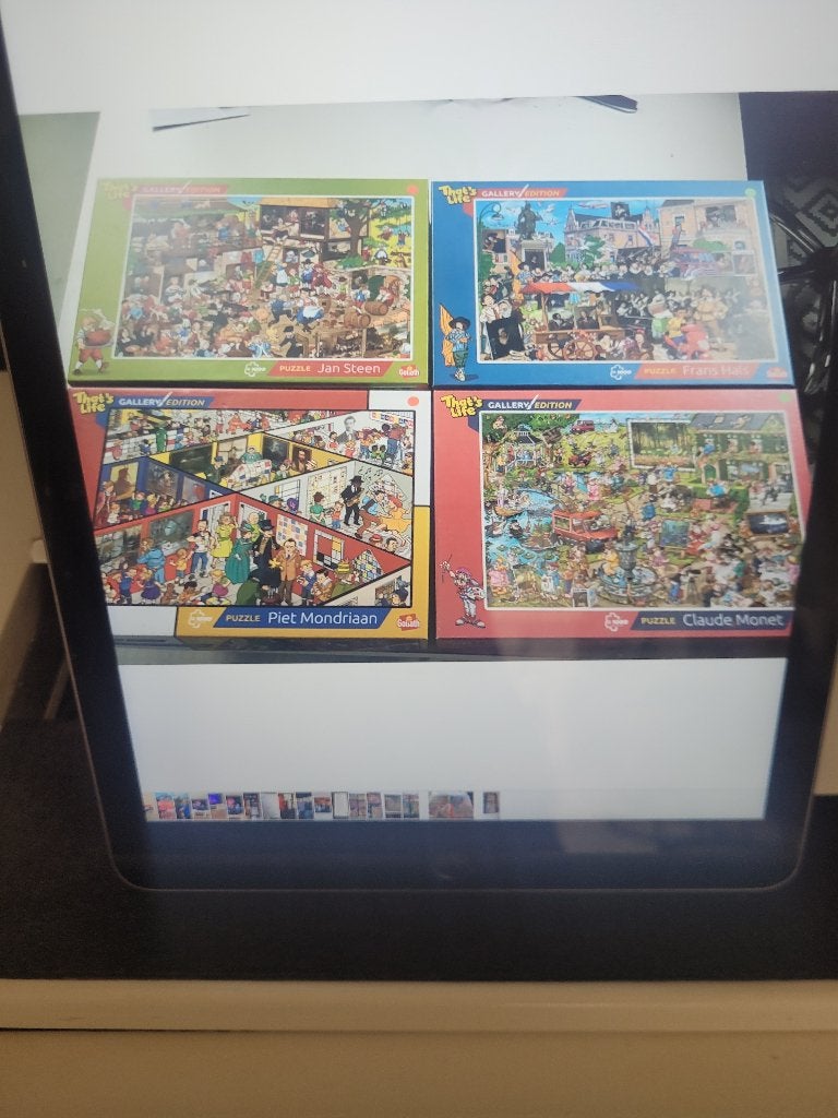 puzzels, Hobby en Vrije tijd, Denksport en Puzzels, Ophalen, 500 t/m 1500 stukjes, Zo goed als nieuw, Legpuzzel