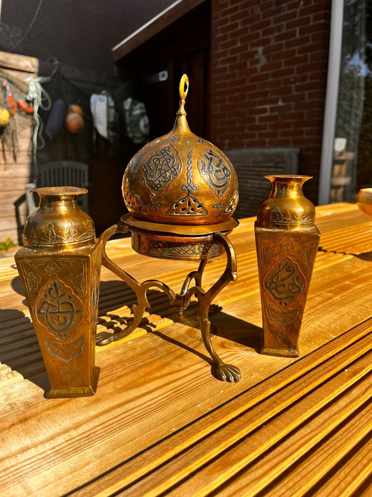 Antieke Koperen en Bronzen Decoratieve Items, Antiek en Kunst, Ophalen, Koper