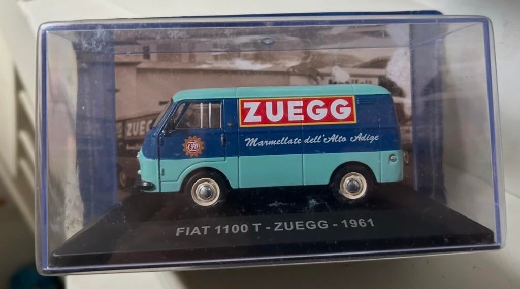 Fiat 1100 T Zuegg 1961 Modelauto, Ophalen of Verzenden, Nieuw, Auto, Overige merken