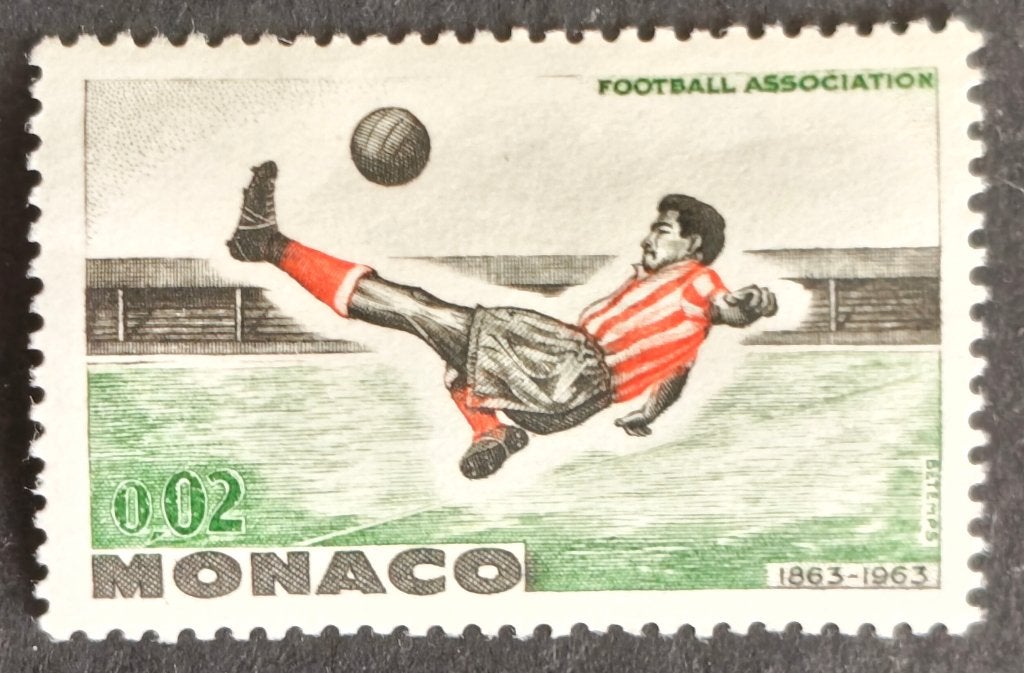 MONACO - Voetbal 1963, Verzenden, Monaco, Postfris